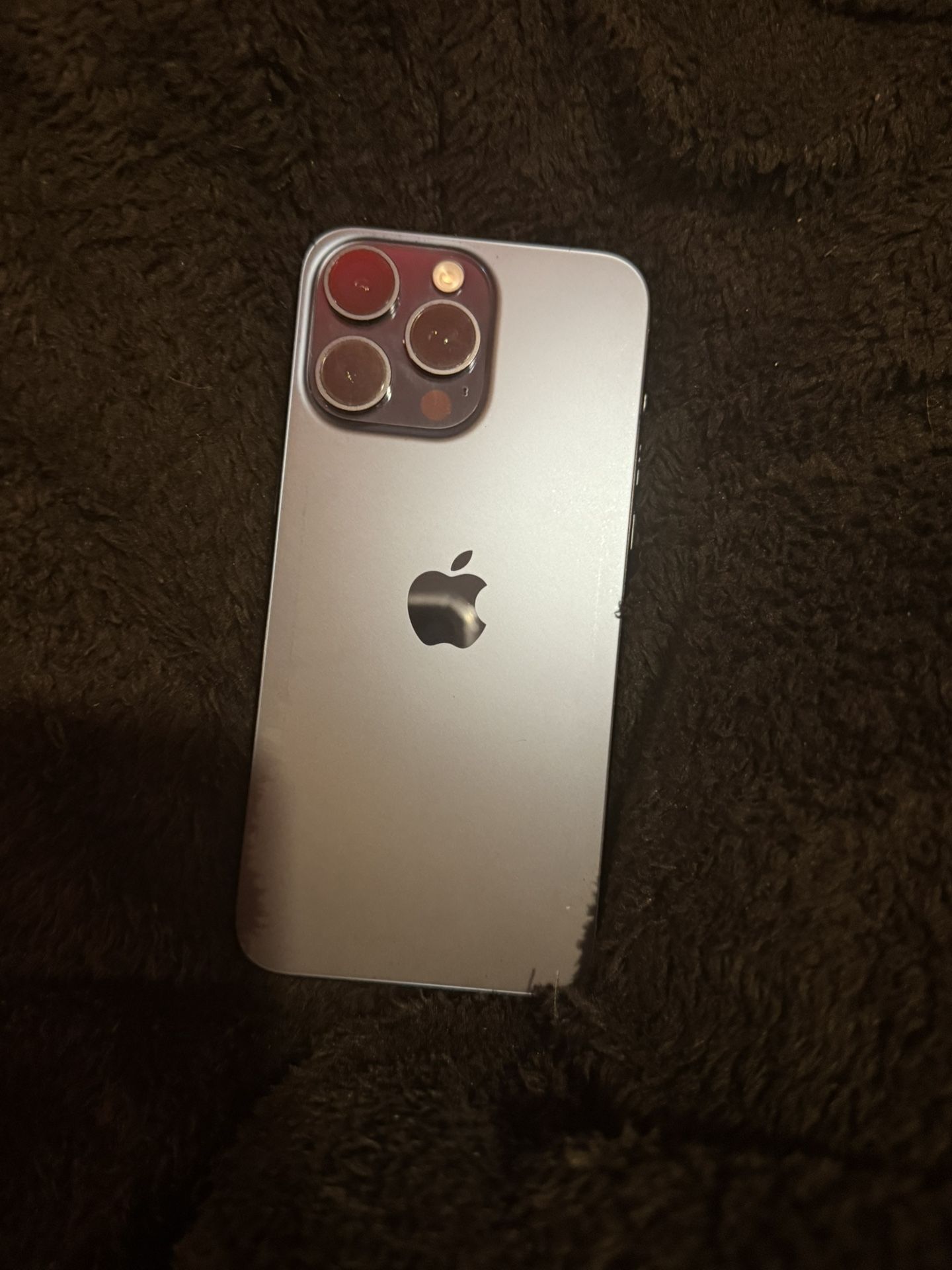 Blue I Phone 15 Pro Max No Cracks Has Had A Screen Protector On Since I Had It It’s Basically New