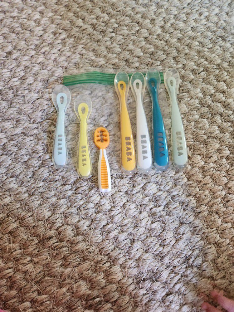 Baby Silicone Spoons 