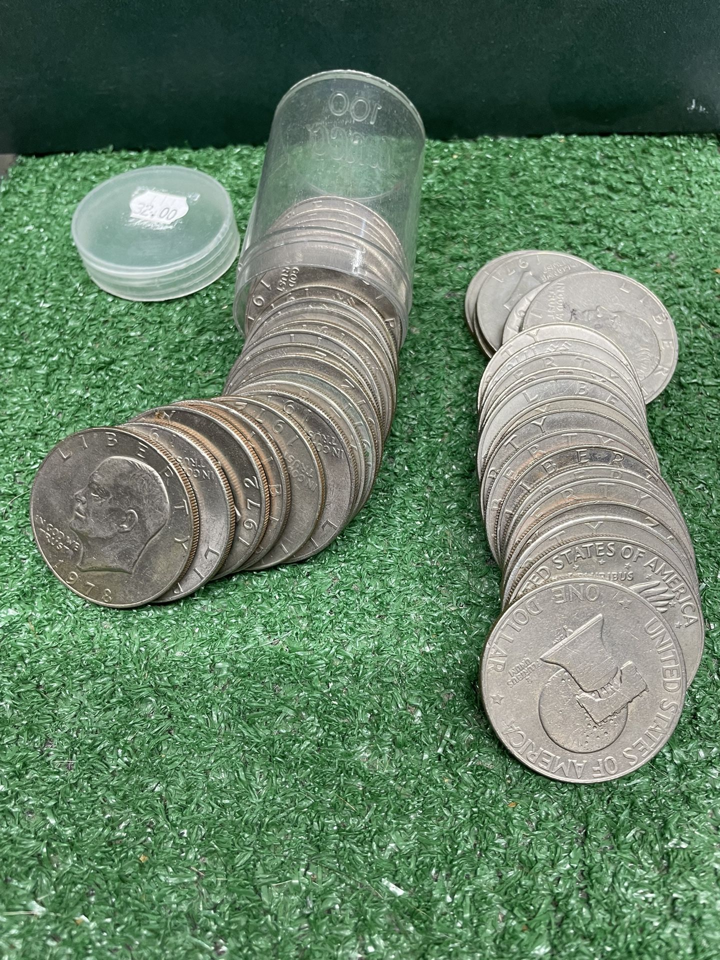 20pc. BU Eisenhower Dollars