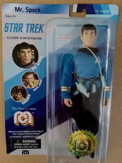 Mego Seven Inch Star Trek Mr.Spock Figure 2018