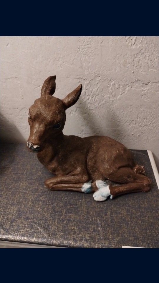 Deer Outdoor Garden Statue Decor