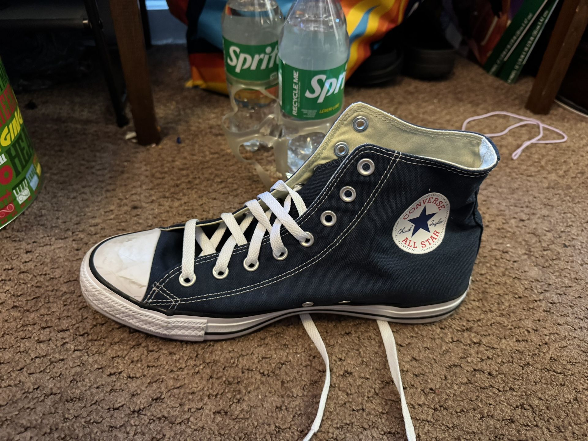 Men’s Size 10 Navy Blue Converse
