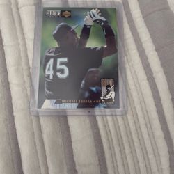 Micheal Jordan Baseball Card