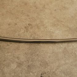 Adjustable Chrome Curved Shower Rod