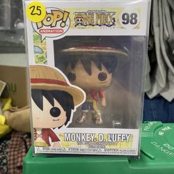 ONE PIECE Luffy Funko Pop with Protector