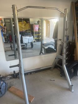 Power weight rack