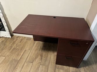 Desk and chair
