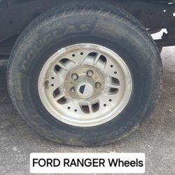 Ford Ranger - Mazda B Series Pickup Truck Factory Wheels Rims With Good Tires
