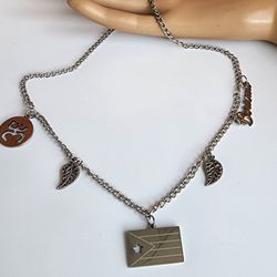 18" Puerto Rico Charms Pendant Necklace