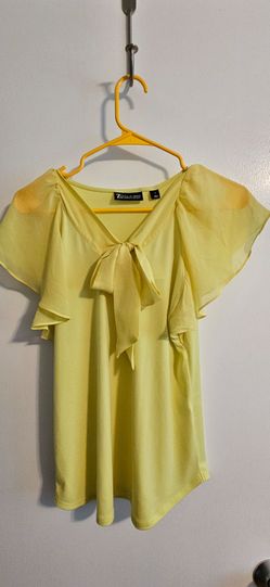 Yellow blouse