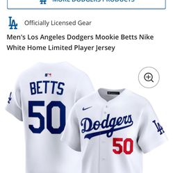 Mookie Betts Dodgers Jersey
