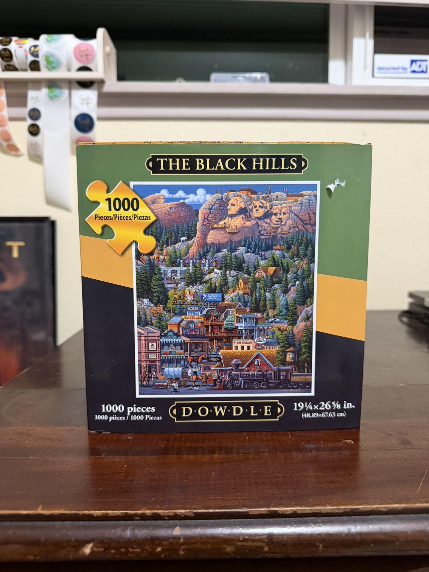 Eric Dowdle Folk Art The Black Hills 1000 Piece Jigsaw Puzzle
