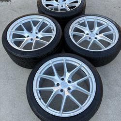 rims AODHAN AFF7 5x114.3 rines For Infiniti M35 G35 G37 Q40 Accord Civic Mustang Lancer Altima Maxima Wrx Camry Mazda Scion Acura Lexus Kia Dodge 