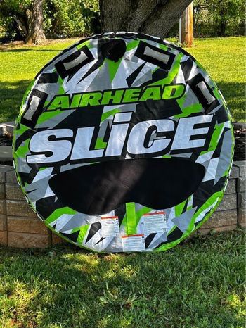 Airhead Slice 2-Person Towable Boating Tube-EXCELLENT LIKE NEW