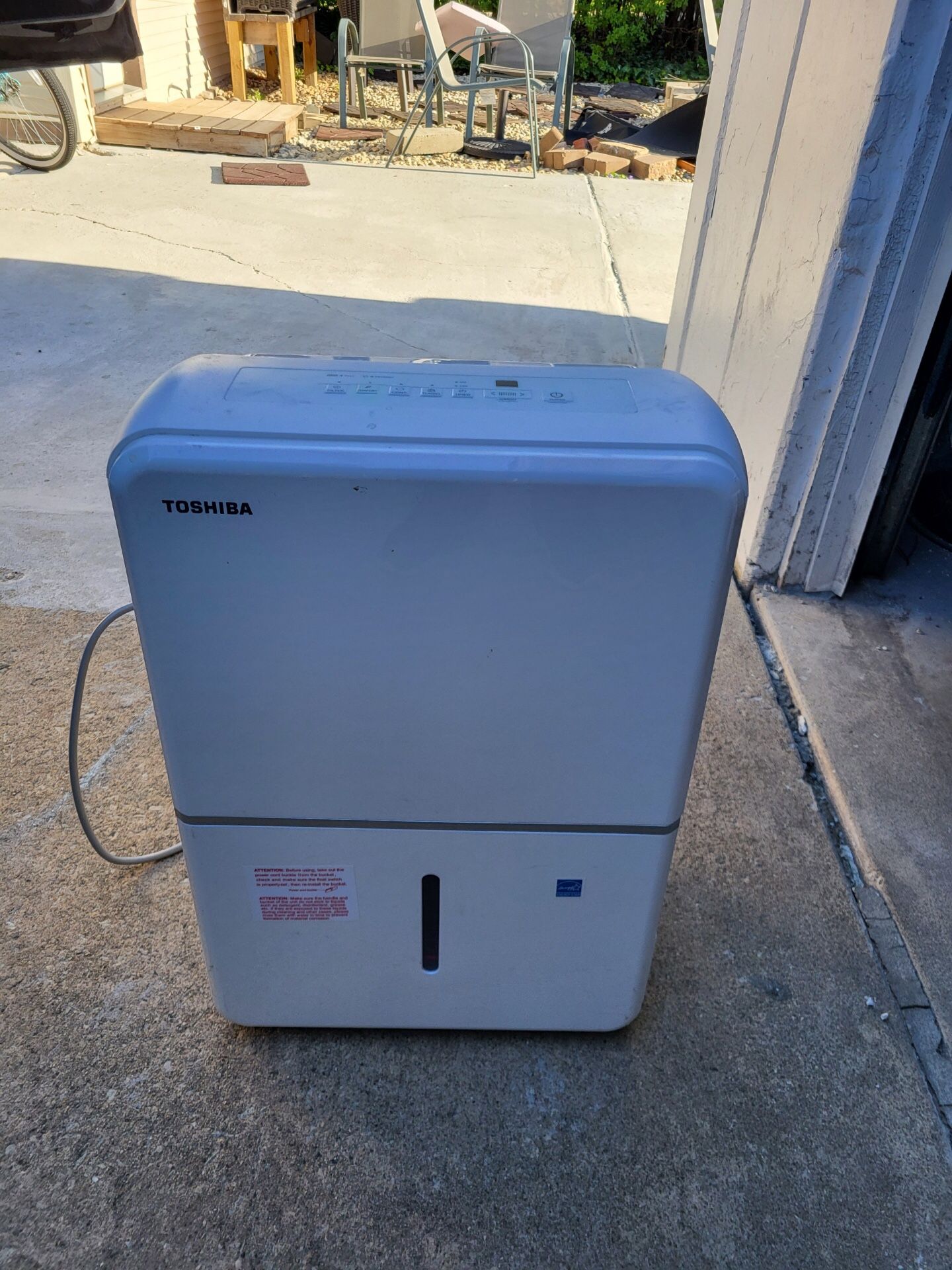 Toshiba Dehumidifier 