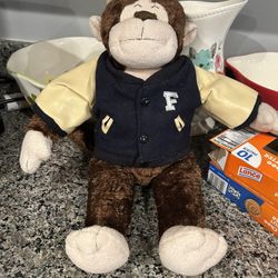 Fairmont High School Stuffed Monkey
