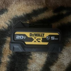 Dewalt Battery 5AH20v. $70 Firm Price  Pick Up In Van Nuys