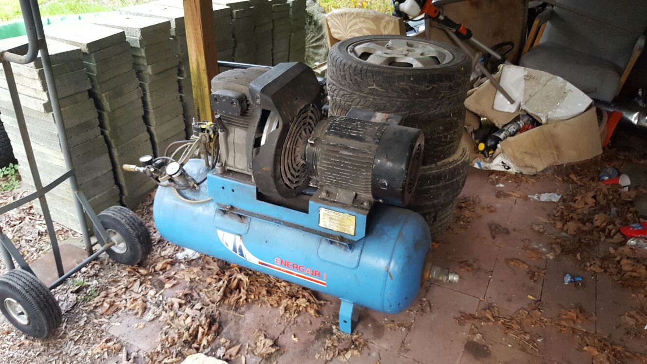 Energair 3hp air compressor 220 volt