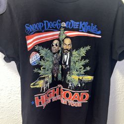 Vintage Wiz Khalifa & Snoop Dogg Tour Shirt