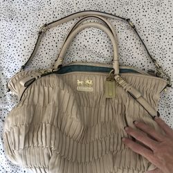 Coach Madison Leather Handbag