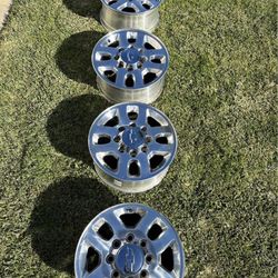 18” Eight. Lug Alloy Wheels.