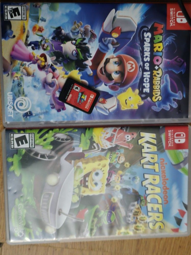 3 Nintendo Switch Games
