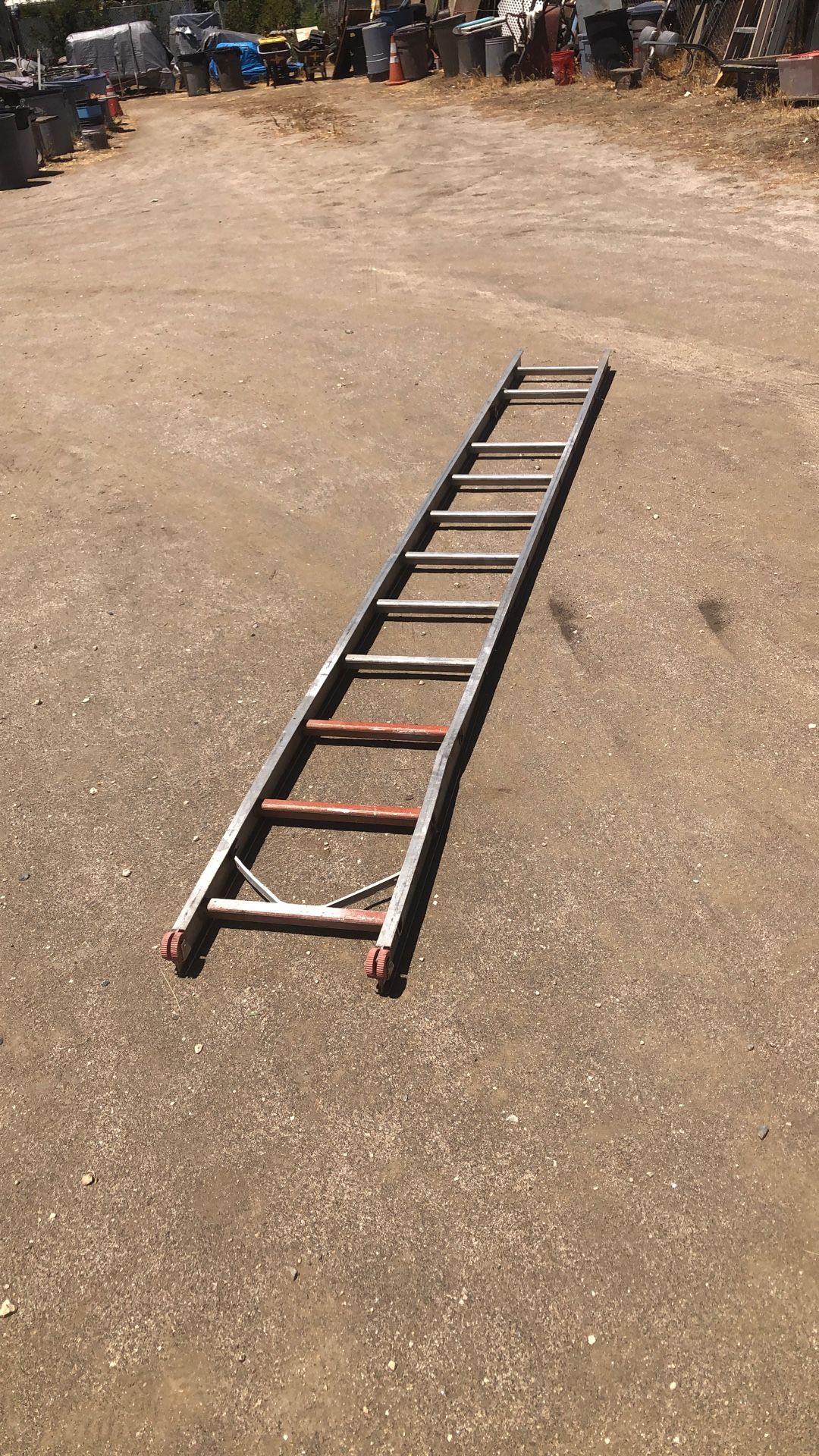 12ft Aluminum Straight Ladder