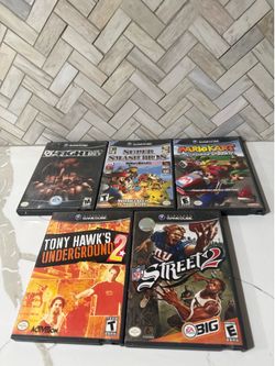 GameCube Games with Manuals, trade for Pokemon
