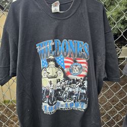 Vintage 1997 Original Wild ones Motorcycles Club Shirt Sz.2xl