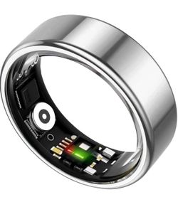 Smart Ring for Women & Men, Health Tracker, No Subscription Tracks Sleep, Heart Rate, HRV, Stress & Activity. IP68 Waterproof, iOS & Android Compatibl