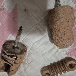 three insulaters.\ best offer over $2.00