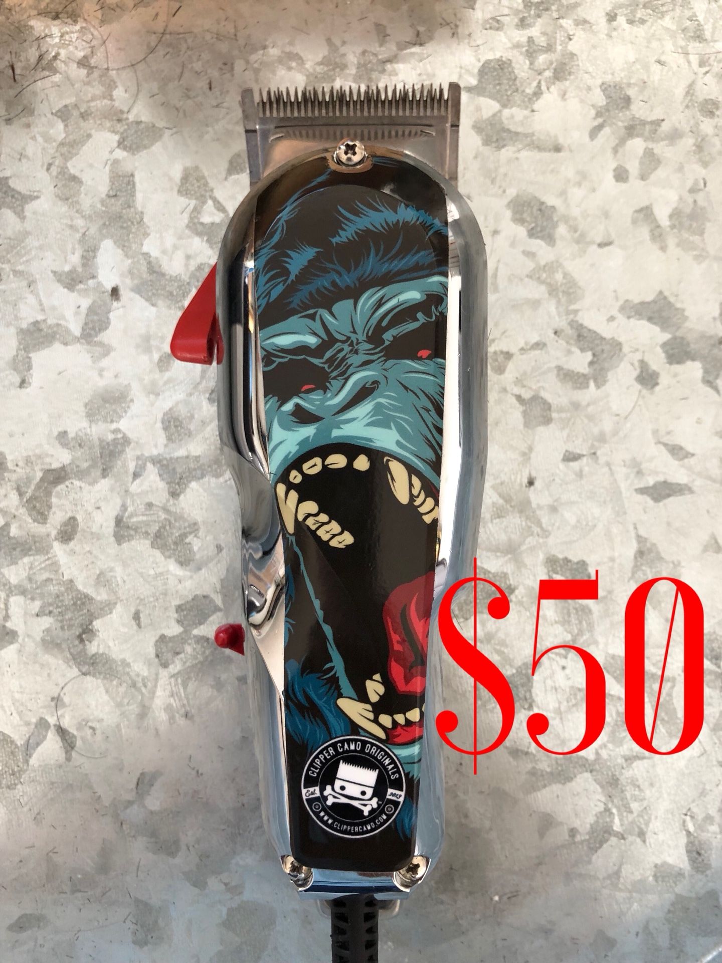Wahl Vintage Seniors w/Clipper Camo Decal