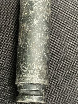 10mm Grey Pneumatic Impact Deep Socket 10mm 910MD Used
