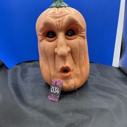 VNTG Ceramic Pumpkin 12” Tall Mcp  P34