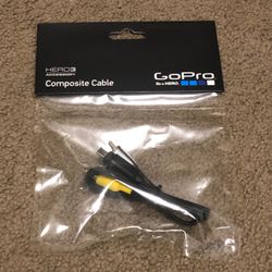 GoPro genuine accessories combo & composite cable curved mount