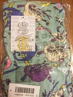 Brand new One size Chameleon Lularoe leggings