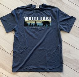 White Lake State Park Blue Short Sleeve Men’s M Tshirt