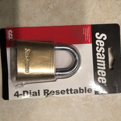 Resettable Lock