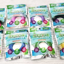 8 Bugables Citronella Wristbands $5 for ALL 