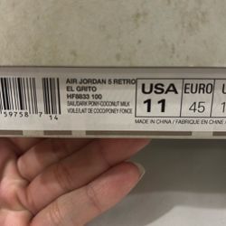 Air Jordan 5 Retro El Grito 