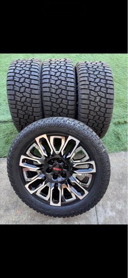 22 inches 33x12.50/22 tires new rims new tires ultimate rims