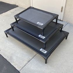 (Brand New) Elevated Dog Bed (Small $20, Medium $25, Large $30) Breathable Raised Pet Bed Cot Indoor Outdoor 