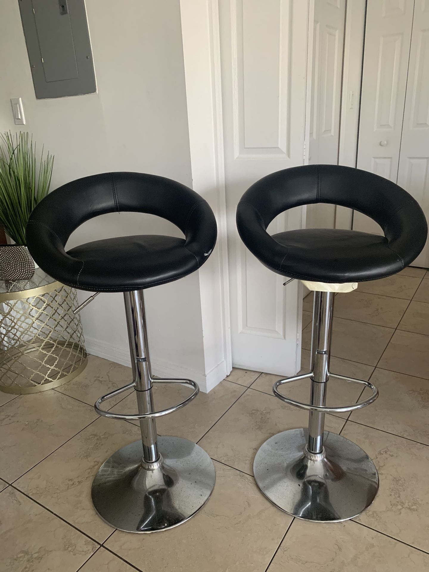 Two bar stools $40