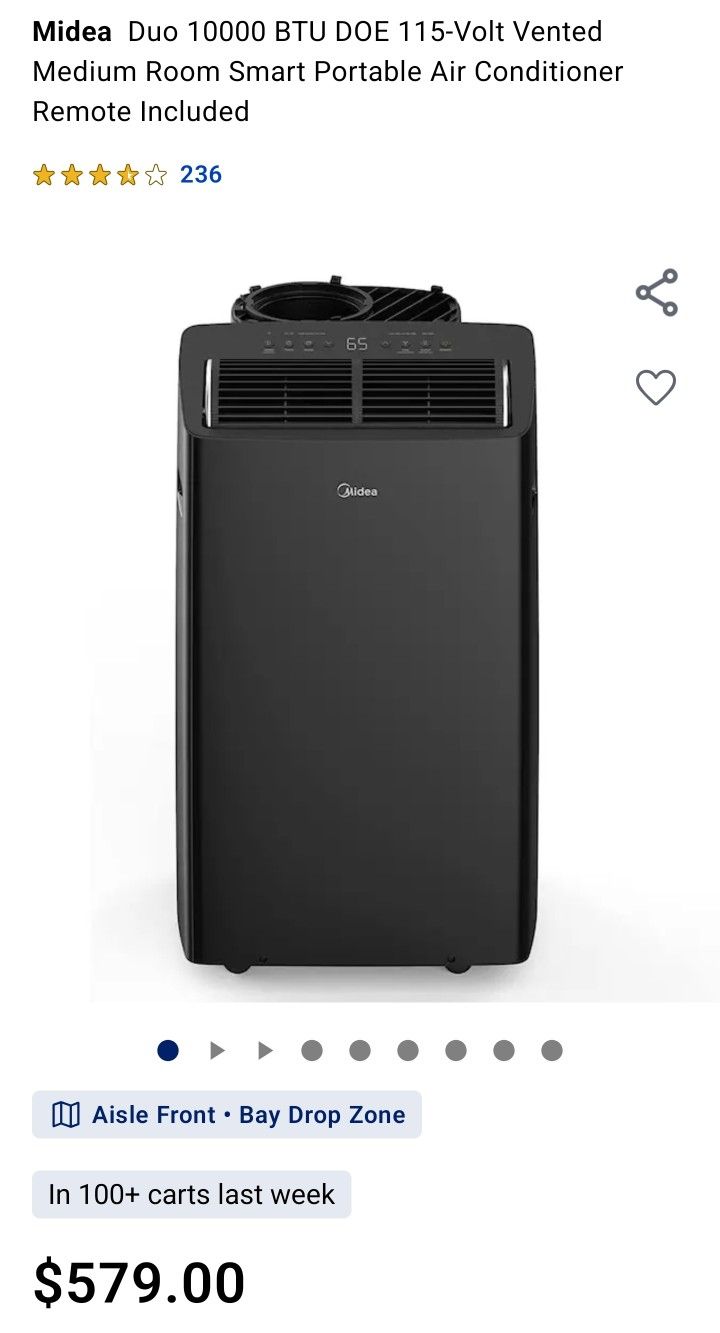 Midea Portable A/C Unit