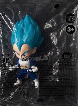Burger King Dragon Ball UDM Super Saiyan Blue Vegeta New Unopened Anime Figure