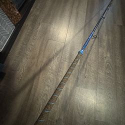 Calstar 196 BWC 8’ 10-25 Salt Water Deck Hand Style Fishing Rod. New. 