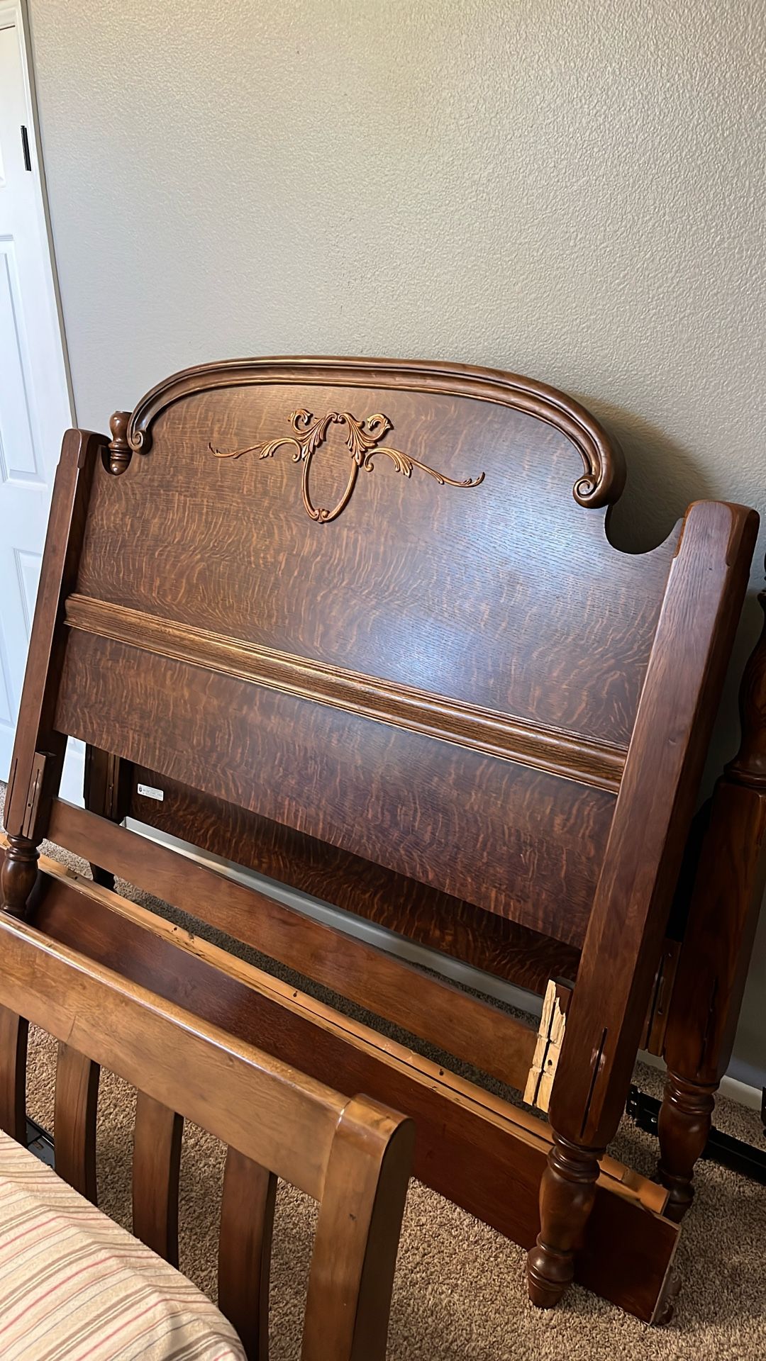 Solid Wood Bed Frame