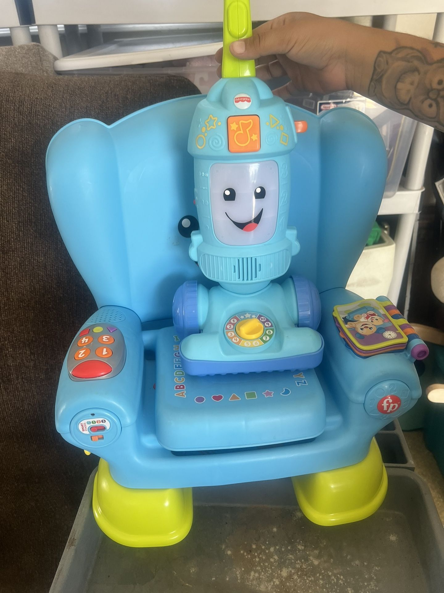 Fisher Price Story Chair And Vacuum 
