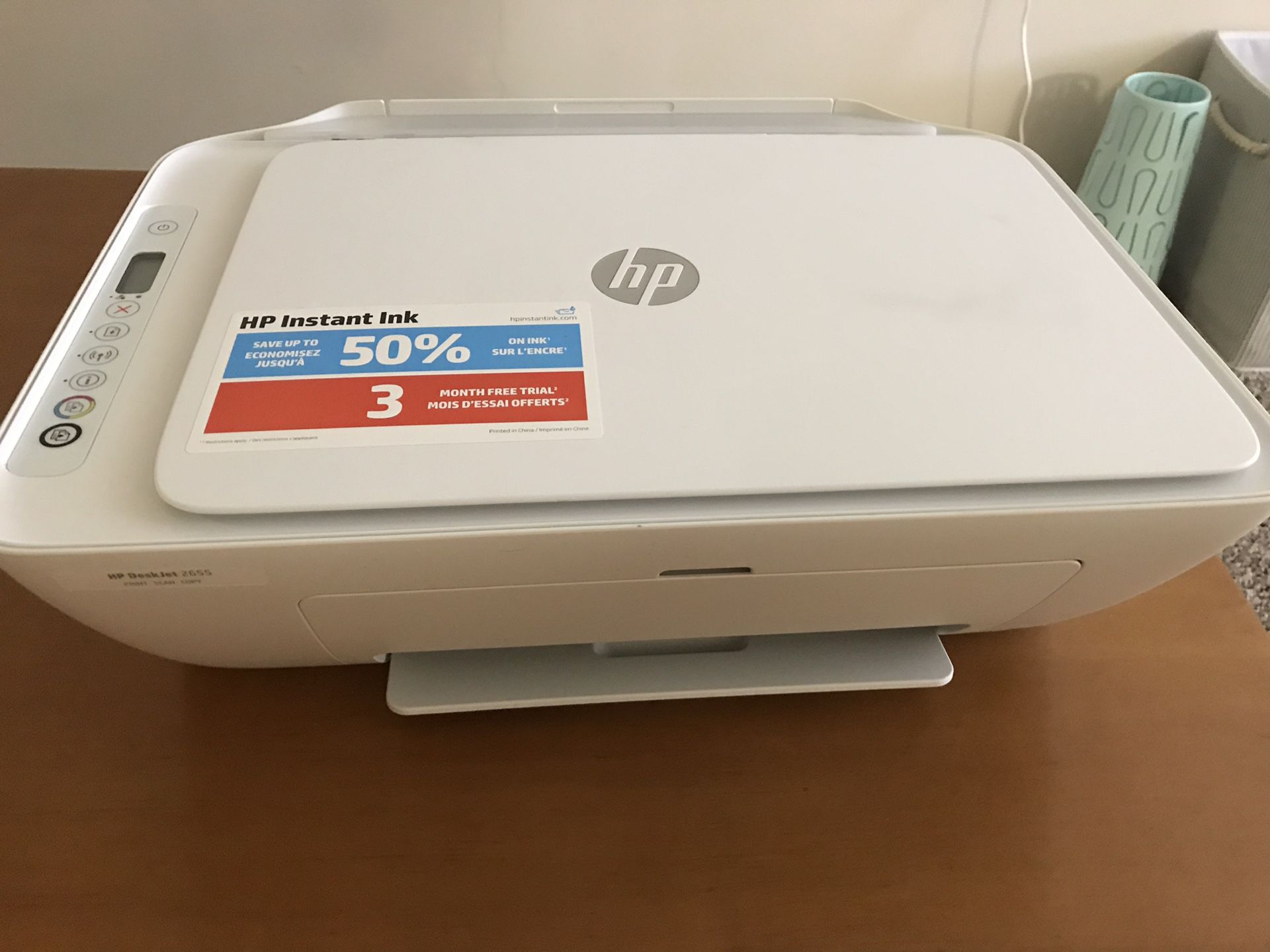 HP desk Jet 2600 all in one with 3 black ink and 1 tricolor ink