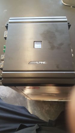 ALPINE V POWER AMPLIFIER